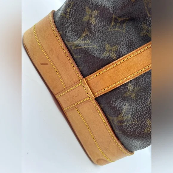Louis Vuitton NOE DRAWSTRING SHOULDER Bucket BAG PURSE MONOGRAM Vintage SD0917 - Picture 8 of 15